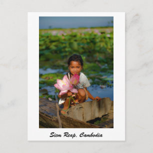 Siem Reap, Kambodscha Postkarte