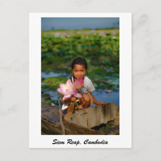 Siem Reap, Kambodscha Postkarte