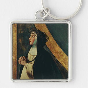 Siena Heilige Katharina von Juan Bautista Maino Schlüsselanhänger