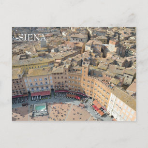 Siena, Italien Postkarte