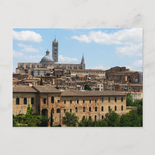 Siena, Italien - Postkarte (Vorderseite)