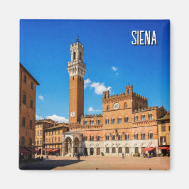 Siena Italy Travel Magnet