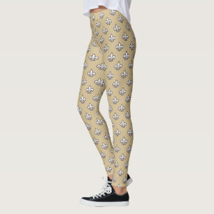 Siena New Orleans Saints Gold Schwarz Damen Leggings