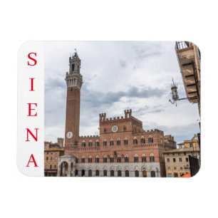 Siena Palazzo Pubblico Kühlschrankmagnet Magnet
