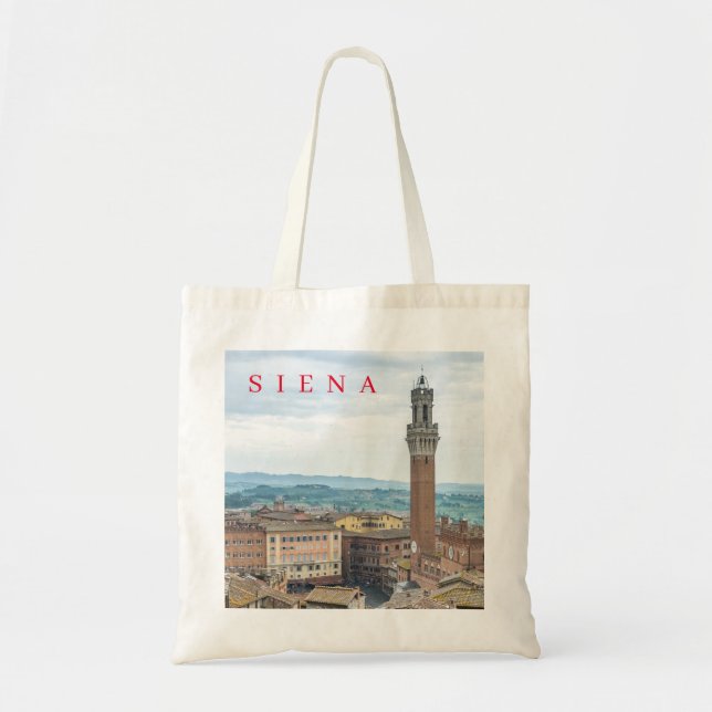 Siena Piazza del Campo Traumstrecke Airolo - Glets Tragetasche (Vorne)