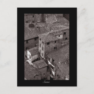 Siena Rooftops Postkarte