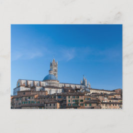 Siena skyline, Italien Postkarte
