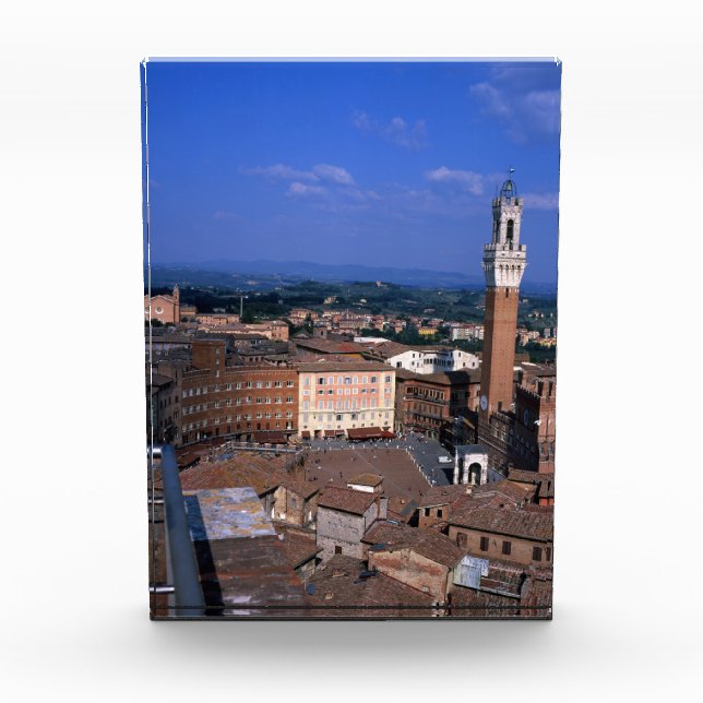 Siena Toskana Italien Fotoblock (Vorderseite)