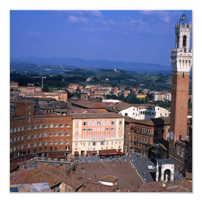Siena Toskana Italien Fotodruck (Vorne)