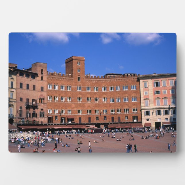 Siena Toskana Italien Fotoplatte (Vorderseite)