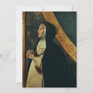 Sienaer Heilige Katharina von Juan Bautista Maino  Dankeskarte