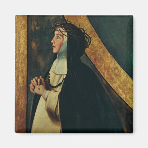 Sienaer Heilige Katharina von Juan Bautista Maino Magnet