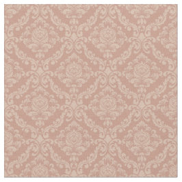 Sienna-Damask Stoff