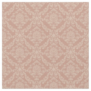 Sienna-Damask Stoff