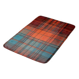 Sienna & Slate: Rustikales verbranntes Orange und  Badematte