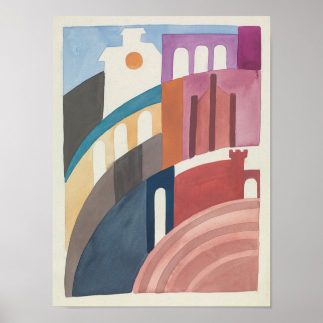 Sienne | Sophie Taeuber-Arp | Poster (Devant)