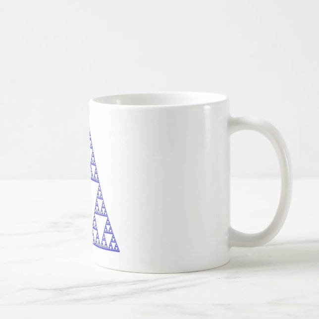 Sierpinski Dreieck Kaffeetasse (Rechts)
