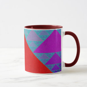 Sierpinski Steppdecken-Tasse Tasse