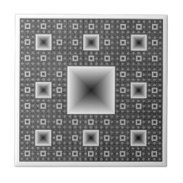 Sierpiński Teppich-Fraktal Fliese