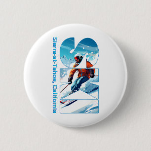 Sierra-at-tahoe Cooler Skiurlaub Ski Außenbereich Button