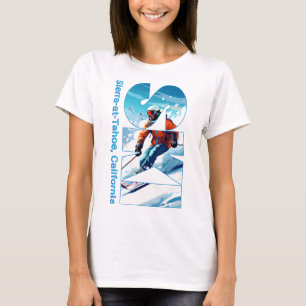 Sierra-at-tahoe Cooler Skiurlaub Ski Outdoor S T-Shirt
