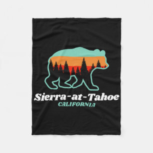 Sierra-at-tahoe Skifahren Snowboarden California B Fleecedecke