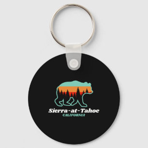 Sierra-at-tahoe Skifahren Snowboarden California B Schlüsselanhänger