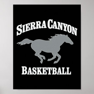 Sierra Canyon Skizze mit Pferd Poster