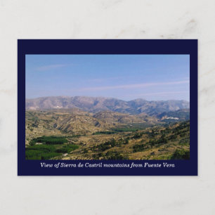 Sierra de Castril, Granada, Spanien Postkarte