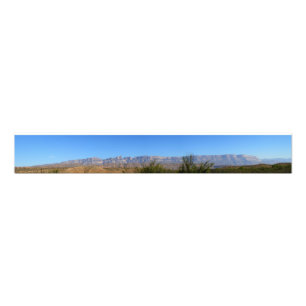 Sierra del Carmen, Coahuila, Mexiko Fotodruck