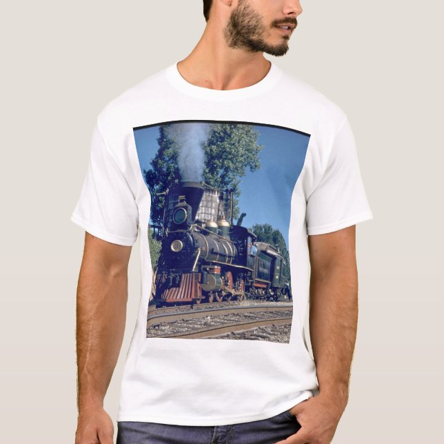 Sierra Eisenbahn 4-6-0 #3, 1893_Trains T-Shirt (Vorderseite)