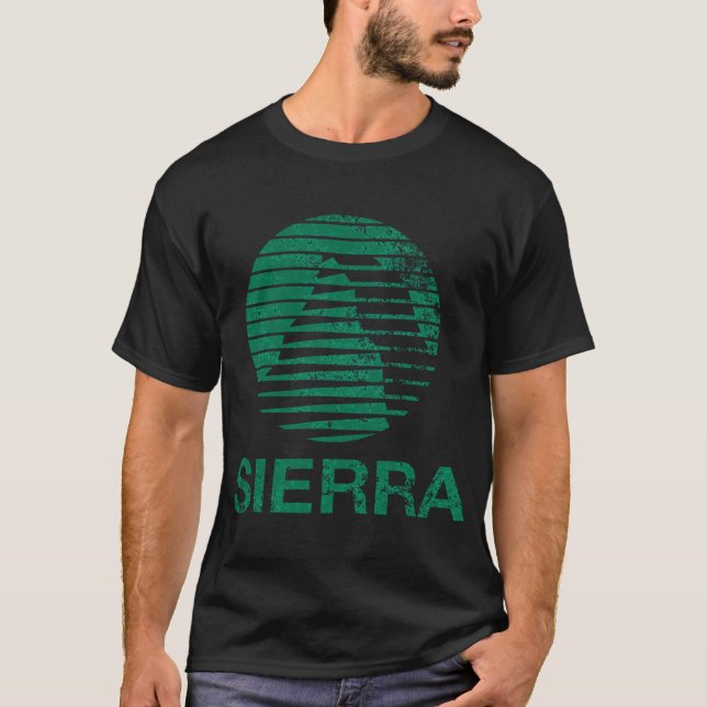 Sierra faded classic t shirt family vintage (Vorderseite)