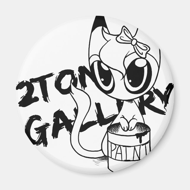 Sierra kitty magnet (Vorne)