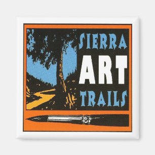 Sierra Kunst schleppt Magneten Magnet
