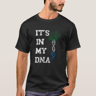 Sierra Leone Es ist in meiner DNA Siera Leonean Ro T-Shirt