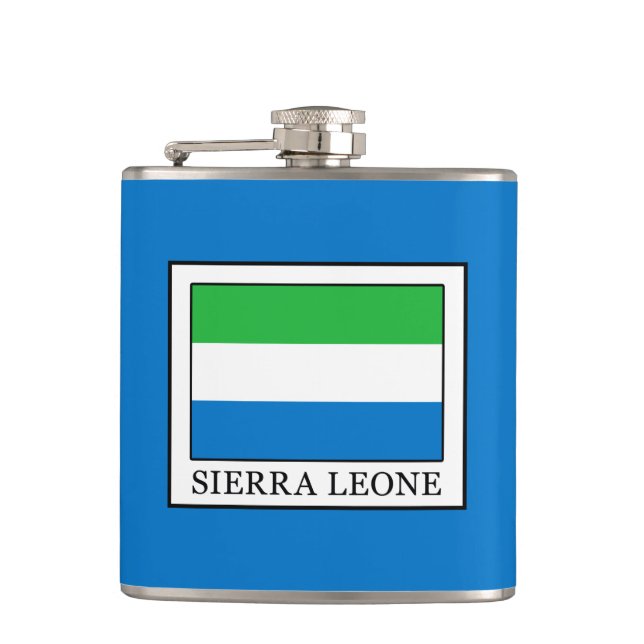 Sierra Leone Flachmann (Vorderseite)