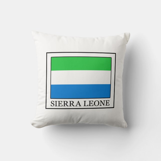 Sierra Leone Kissen (Vorderseite)