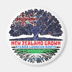 Sierra Leone Leone Neuseeland Neuseeland Magnet