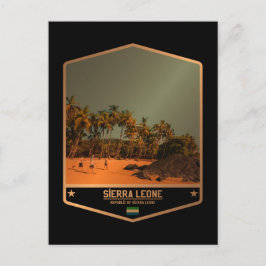 Sierra Leone Postkarte