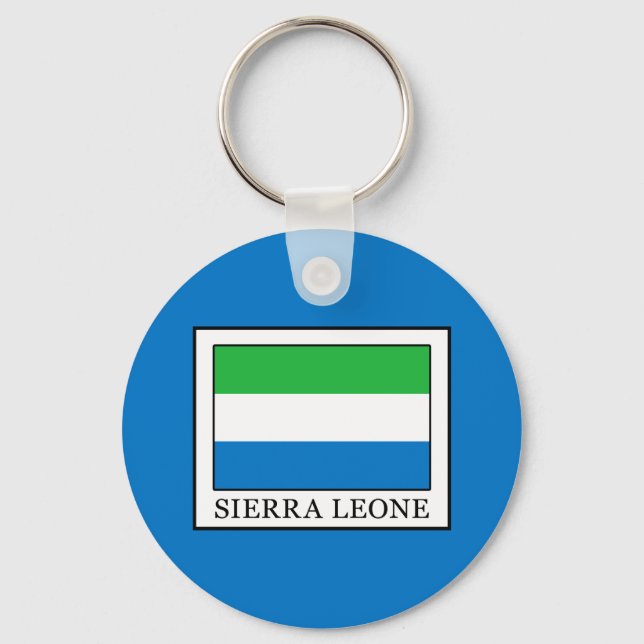 Sierra Leone Schlüsselanhänger (Vorderseite)