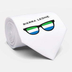 Sierra Leone Shades texte et cravate couleur perso