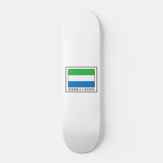 Sierra Leone Skateboard (Vorderseite)