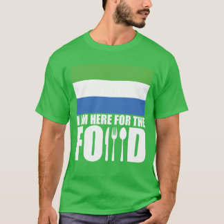 Sierra Leone Souvenir Essen Reise lustig T-Shirt