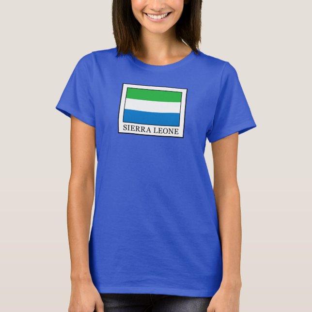 Sierra Leone T-Shirt (Vorderseite)