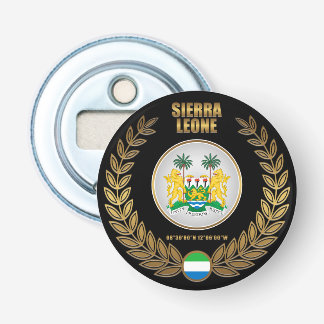 Sierra Leone-Wappendecke Flaschenöffner