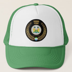 Sierra Leone-Wappendecke Truckerkappe