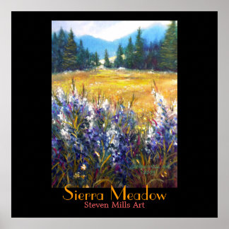 Sierra Meadow Poster