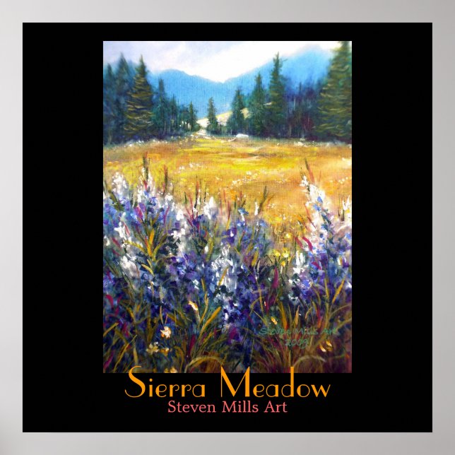 Sierra Meadow Poster (Vorne)