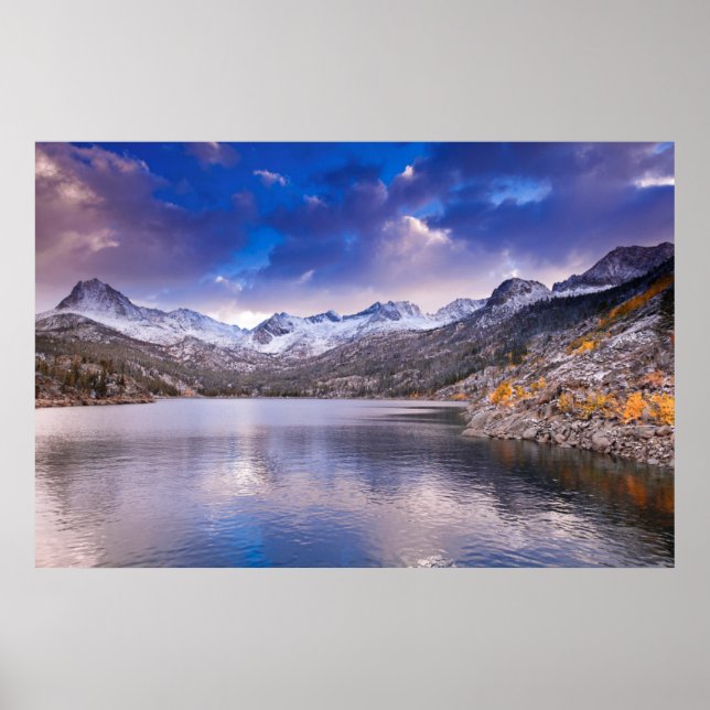 Sierra Nevada Berge, Herbst, CA Poster (Vorne)