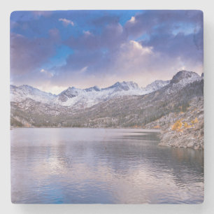 Sierra Nevada Berge, Herbst, CA Steinuntersetzer
